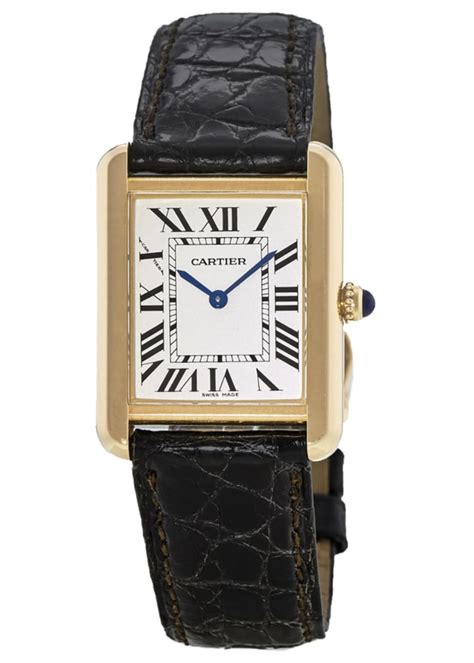 cartier tank solo damen|cartier tank solo watch women's.